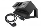 Power desk up 2.0 & Aansluitsnoer  3P Koppelbare Stekker - 2 meter.