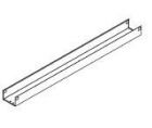 Veyhl Kabelgoot Kantelbaar Daily Office (Wit)-TP 1600 (1271 mm) met klemmen