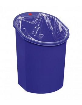 TWIN HIT Waste Bin 15 L in blue