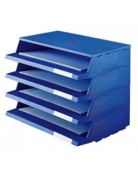 TWIN panorama papierbak systeem - Blauw