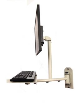 Filex monitorarm. voor 1 monitor + 1 toetsenbord.