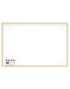 Whitebord. 60 x 90 cm. houten frame
