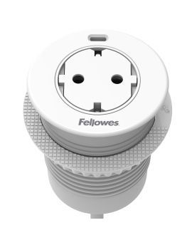 Power Spot (USB-C) Wit - Inbouwstopcontact met duwmechanisme