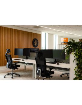 akoestische scheidingswand, akoestiek, akoestische wand bureau 