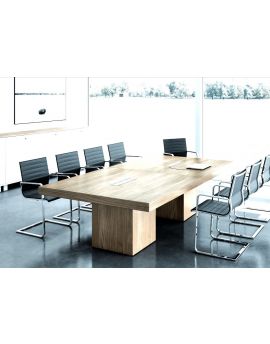 Quadrifoglio T45 vergadertafel rechthoek