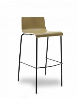 Houten Barkruk BB-10 - blank gelakt
