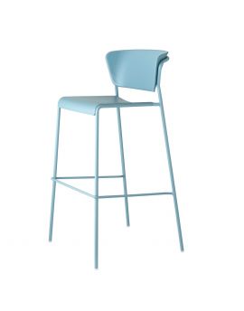 Barskruk Lisa coated air-force blue kuip air-force blue h.65
