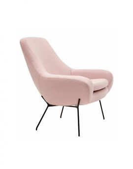 Softline Noomi String Fauteuil, roze ontvangststoel