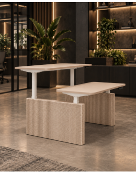 Elektrisch zit sta bureau Novi Felt Duo