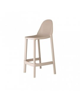 Barkruk Piu h.75 dove grey
