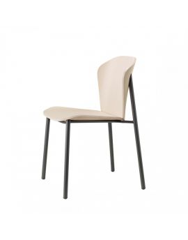 CHAIR FINN METAL WOOD