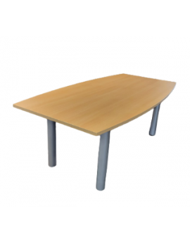 Vergadertafel Tonvormig (tweedehands)