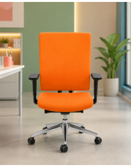 Bureaustoel Erron Ergo Premium Oranje (tweedehands)