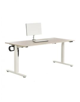 Presto RT bureau, elektrisch zit zit bureau, wit